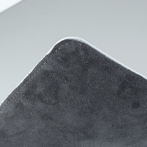 Бювар из натуральной кожи теленка, серого цвета