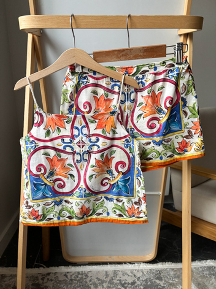 Хлопковый костюм Dolce & Gabbana, 128