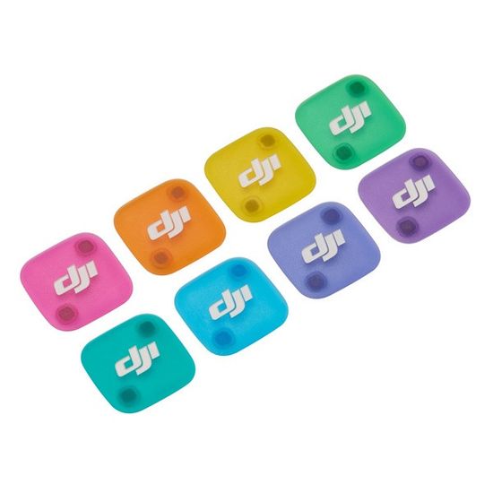 Комплект магнитных фронтальных цветных крышек DJI Mic Mini 2 Multi-Color Magnetic Front Cover
