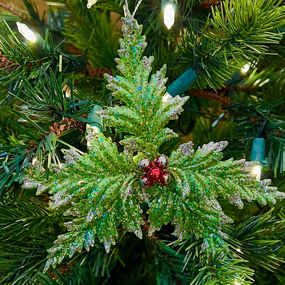 Падуб, ёлочное украшение