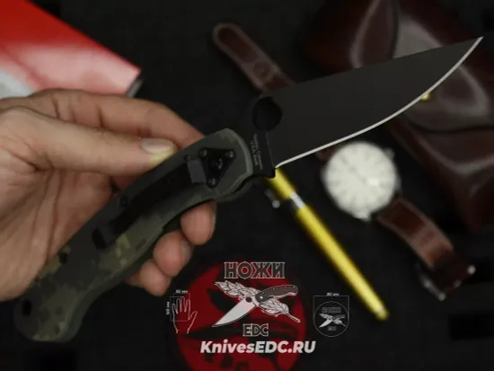 Складной нож Spyderco Military Camo C36GPCMOBK c клинком из стали CPM-S30V, рукоять G10
