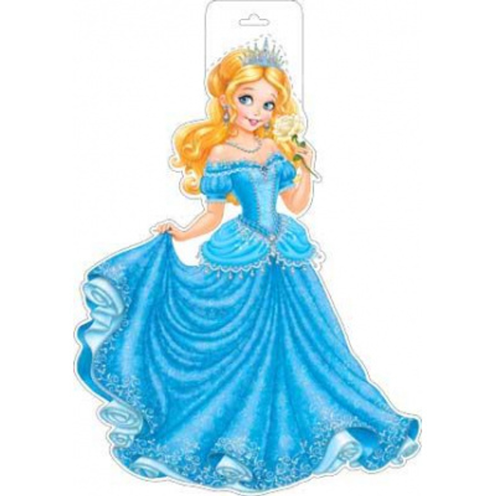 Плакат "Принцесса" 400x300мм. Отделка: Европодвес,полноцветный оборот,плотный картон И 46070