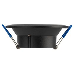 Светильник встраиваемый алюминиевый ЭРА KL100 BK под лампу MR16 GU5.3 черный | Алюминиевые встраиваемые светильники