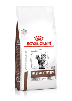 Сухой корм Royal Canin Gastrointestinal Moderate Calorie для кошек при нарушении пищеварения, пакет