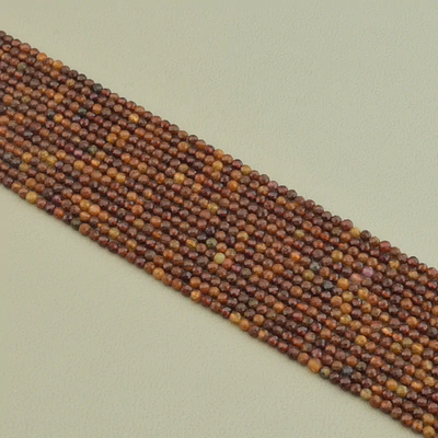 Нитка Гранат 39 см. 3,2 мм. (Без замка)