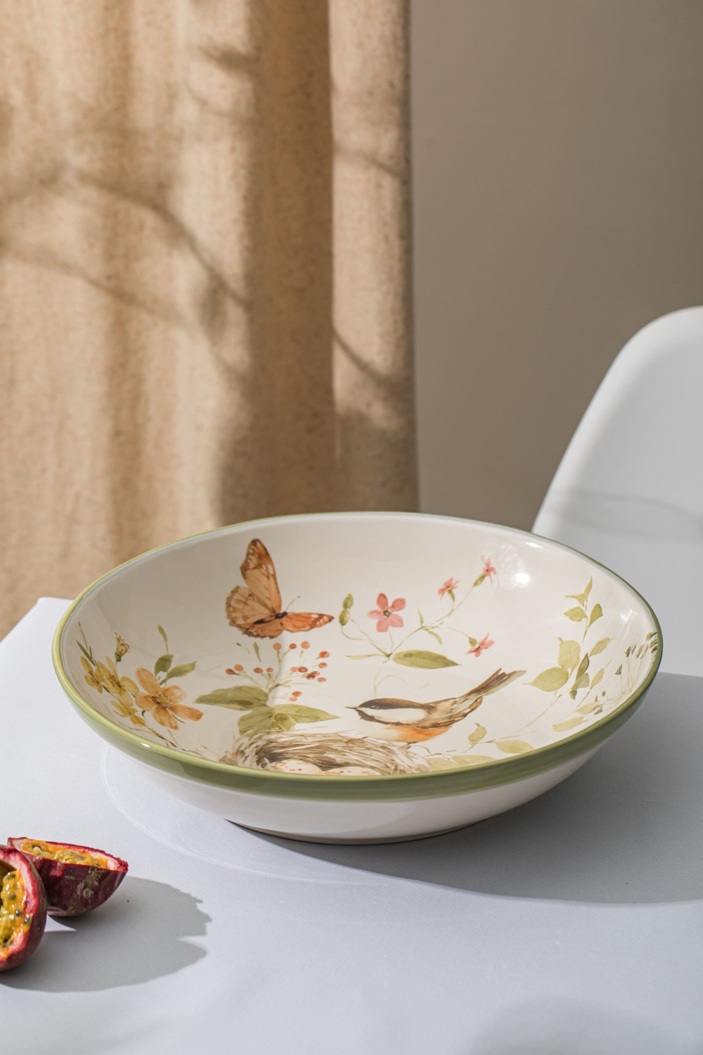 Блюдо круглое 33см Certified Int. Песня природы