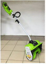 Снегоуборщик-снеголопата GREENWORKS GD40SS 40В,б/щ,30 см,без АКБ/ЗУ (2600807)