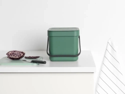 Brabantia Контейнер для мусора Sort & Go 6л зеленый