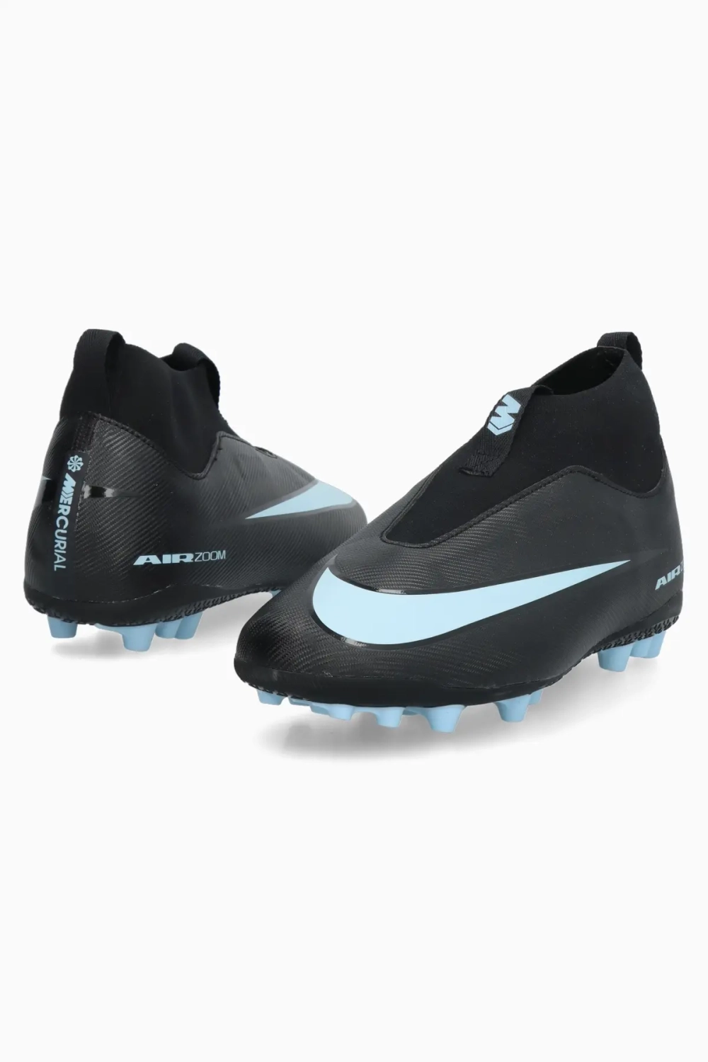 Бутсы Nike Zoom Mercurial Superfly 10 Academy AG Junior - черный