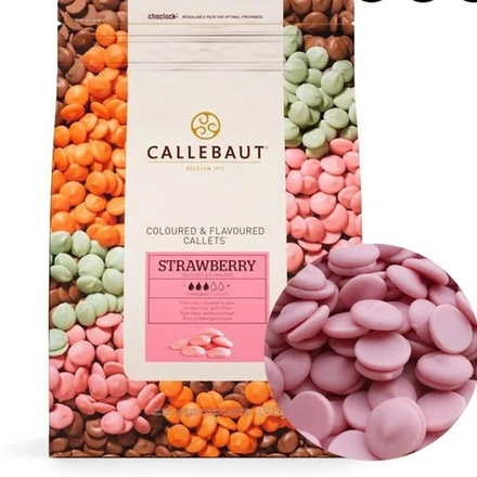 Шоколад Barry Callebaut клубничный