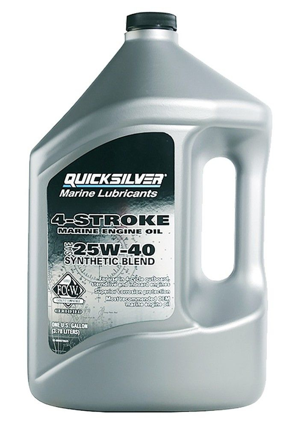 Синтетическое масло QUICKSILVER 25W40, 4 л. (10266122)