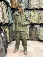 Костюм тактический Rescuer Олива (RipStop, MOLLE, демисезон)