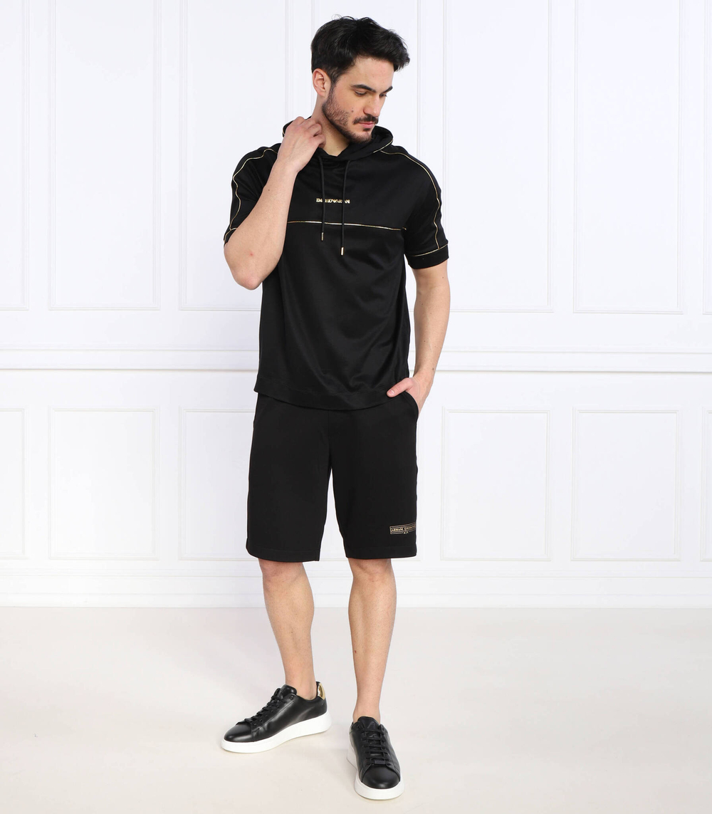 Худи Emporio Armani - черный(3R1TL6 1JUVZ)