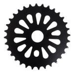 Звезда передняя GS-Z127-32T 1/2"х1/8" 32T СТАЛЬНАЯ,ЧЁРНАЯ