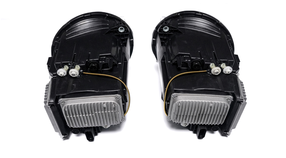 Передние фары Dark Night для Mercedes Benz G class W465 G450 G500 G550 G63 2025+ Гелик Гелентваген