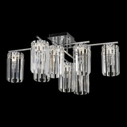 Citilux AXIS CL313281 Люстра хрустальная потолочная Хром