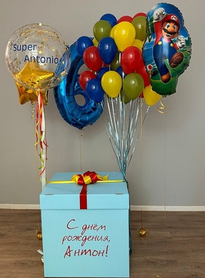 Большой набор: Коробка с шарами Супер Марио К11