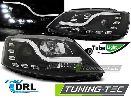 Передние фары DRL BLACK для VW JETTA VI 11-18