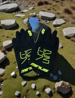 Перчатки для симрейсинга -273 SIM Glove черный-жёлтый