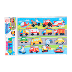 Набор из фетра на липучках Транспорт