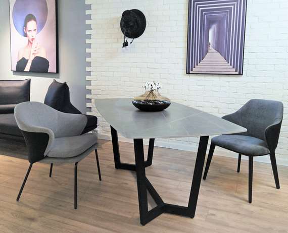 Стул Connie Carver серый