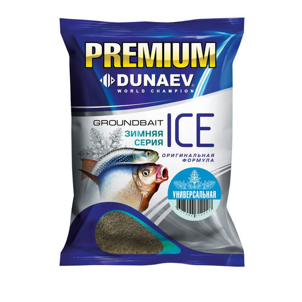 Прикормка &quot;DUNAEV iCE-PREMIUM&quot; 0.9кг Универсальная