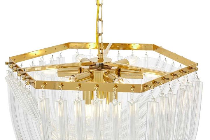 Подвесная люстра Lumina Deco Boscone LDP 7044-550 MD+PR