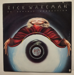 Винтажная виниловая пластинка LP Rick Wakeman And The English Rock Ensemble No Earthly Connection (USA 1976)