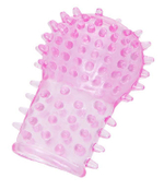 Розовая насадка на палец Eromantica Gentle