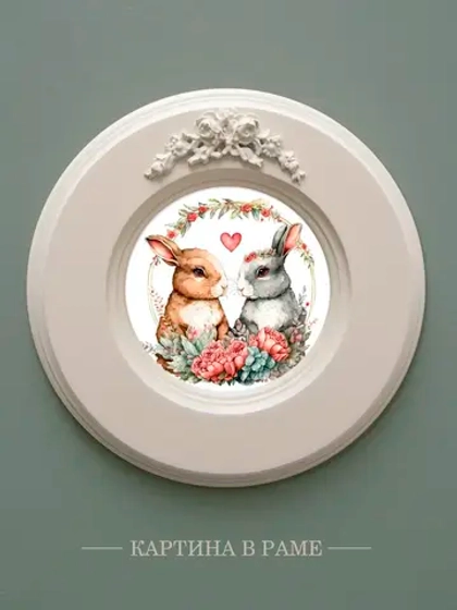 Картина на стену интерьерная на холсте 17,5 см