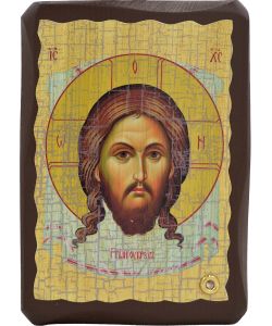 Спас нерукотворный. Афонская икона под старину с мощевиком.