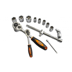 Набор инструмента 303пр. 1/4'',1/2''(6гр.)(4-32мм) ISMA ISMA-53034