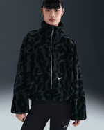 Nike Sportswear Женская куртка из флиса с длинным ворсом - NIKE