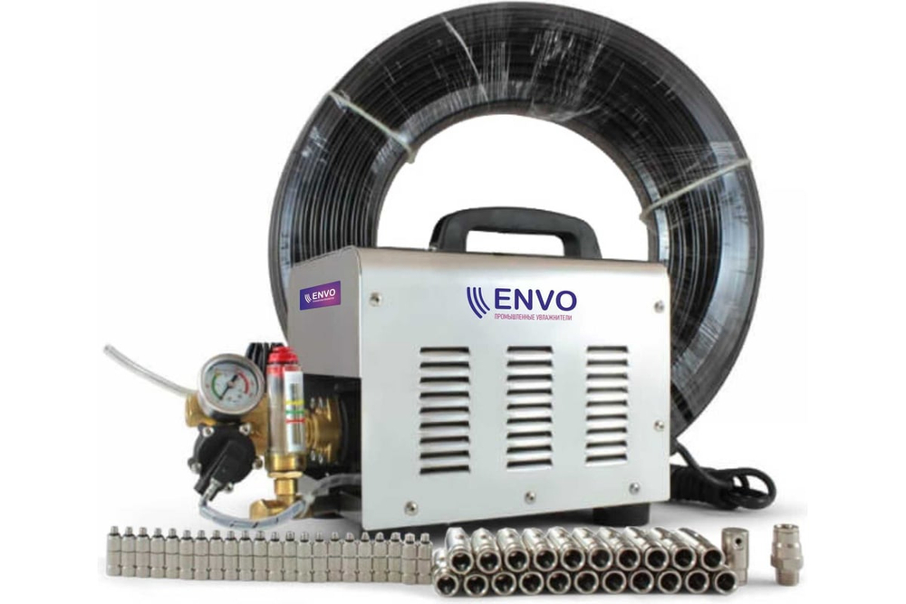 Комплект системы туманообразования C-TECH ENVO AP-300 (1 л/мин, таймер, шланг 25 м, 20 форсунок)