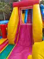 Коммерческий надувной батут «Парк развлечений», 14x6x7 м.