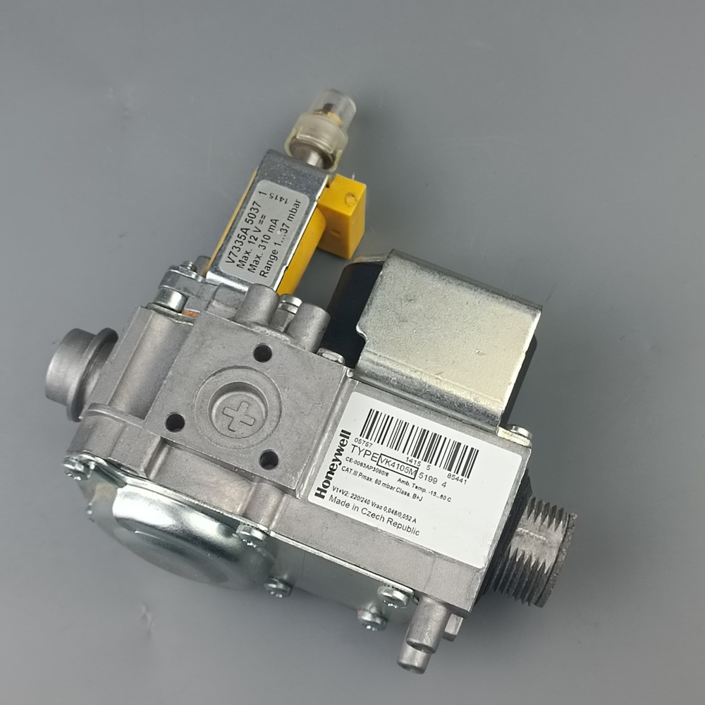 Б/У Газовый клапан Honeywell VK4105M 5199 4 (желтый) для котлов BAXI арт. 710660400