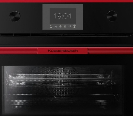 Компактный духовой шкаф с микроволнами Kuppersbusch CBM 6350.0 S8 Hot Chili