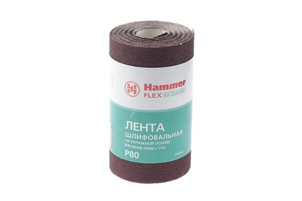 Лента шлифовальная в рулоне HAMMER Flex 216-012