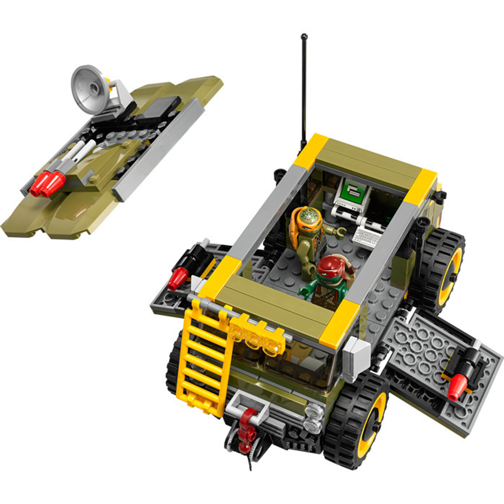 LEGO Teenage Mutant Ninja Turtles: Освобождение фургона черепашек 79115 — Turtle Van Takedown — Лего Черепашки-ниндзя мутанты