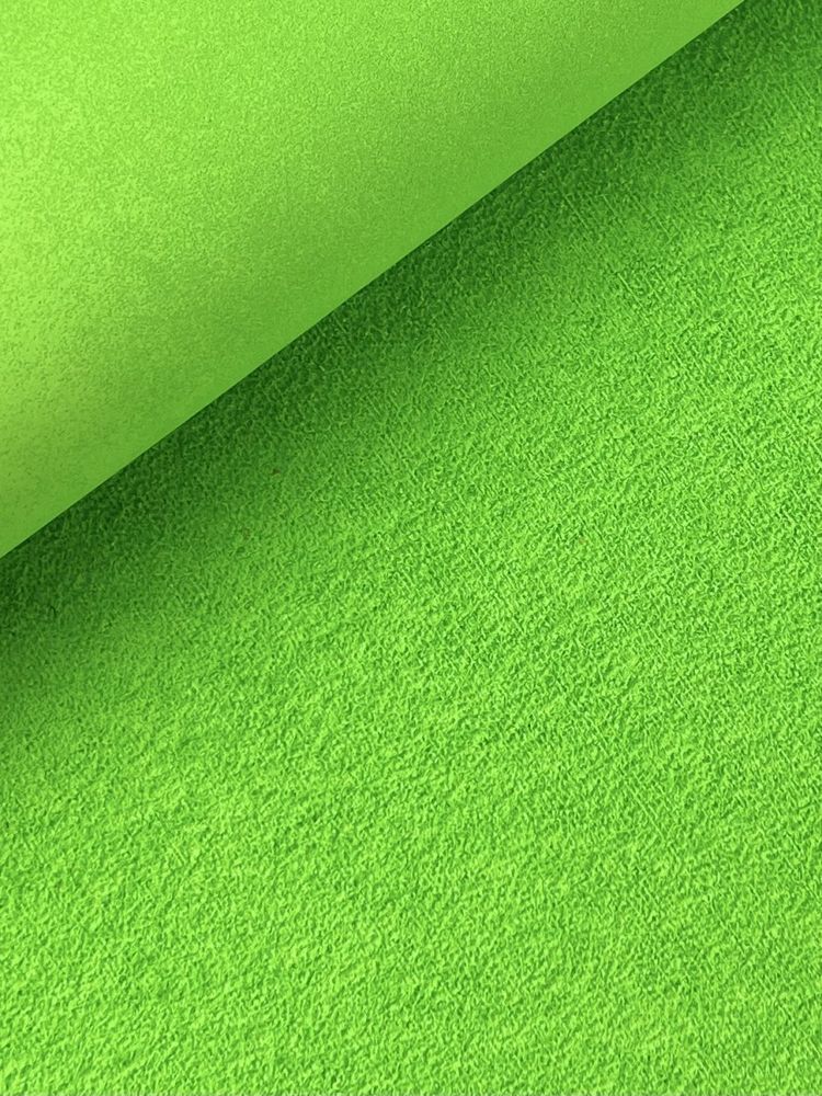 08 Фоамиран плюшевый 60*70/10шт ЛАЙМ