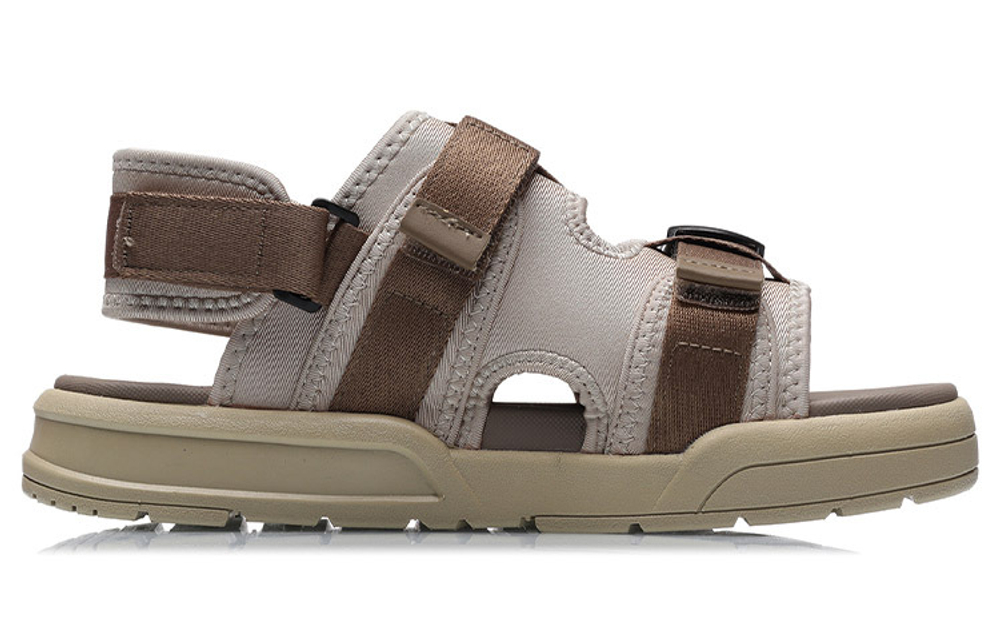 LiNing Li Ning Coca Sports Sandals Mi Khaki