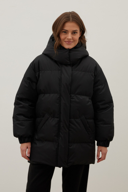 Пуховик COLD SEASON, черный