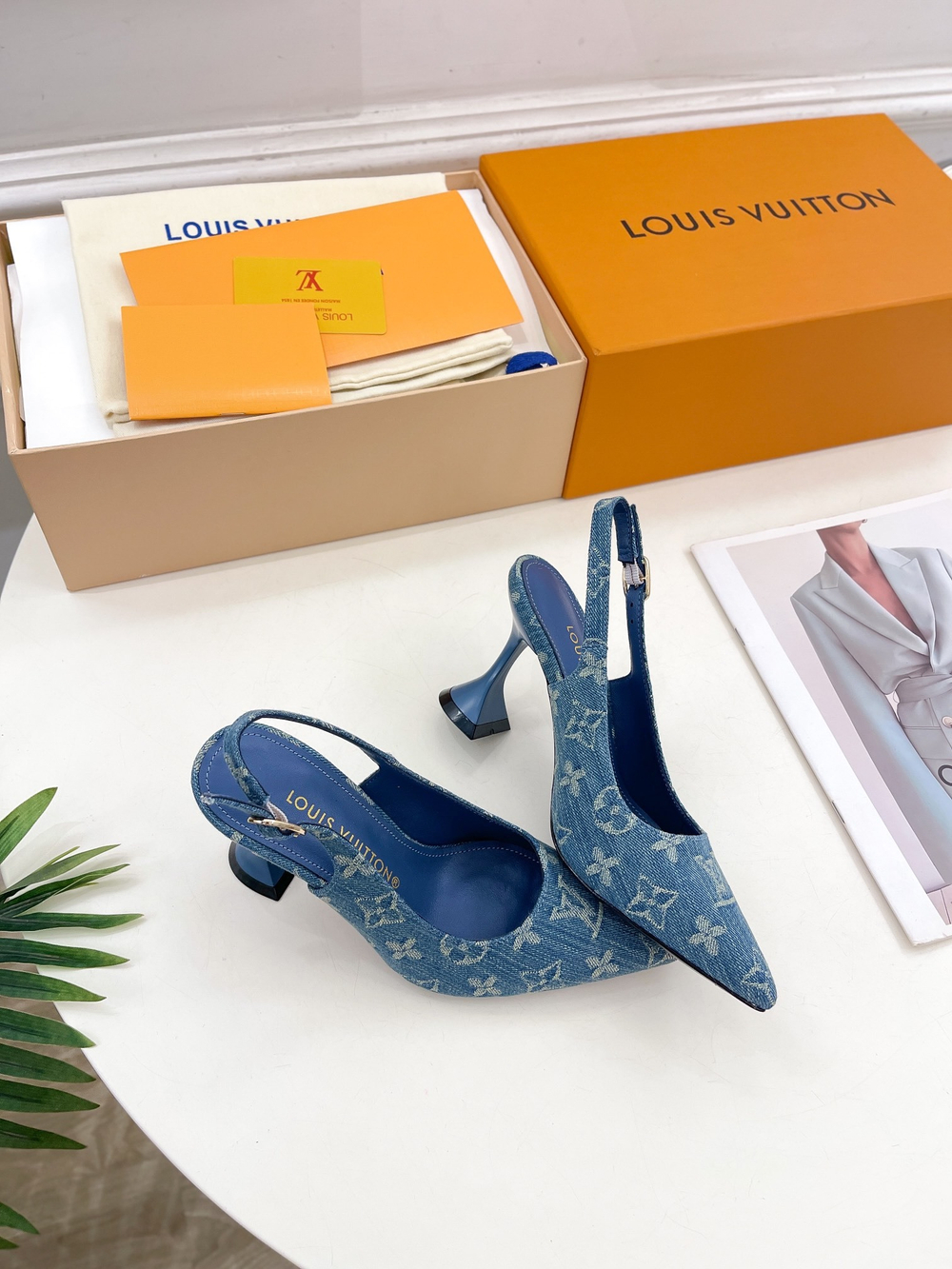 Louis Vuitton Slingback Pump