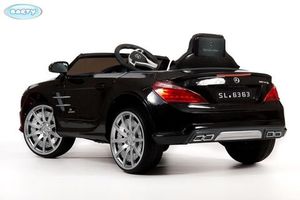 Детский Электромобиль BARTY Mercedes-Benz SL63 AMG черный фото №4