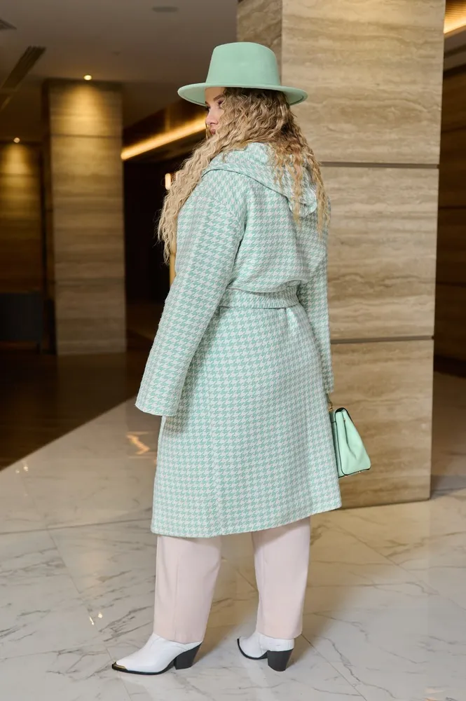 Пальто утепленное с капюшоном УК- 5672-2 Fabrika