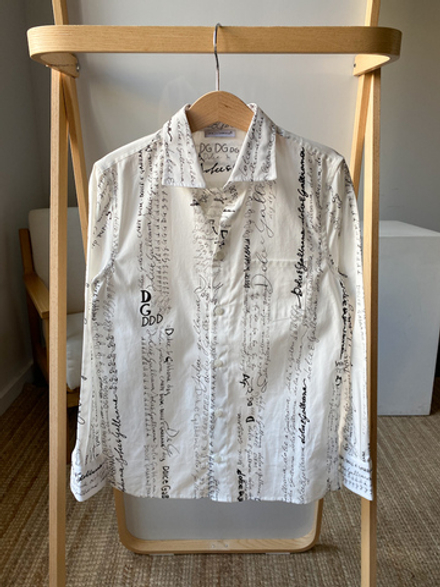 Хлопковая рубашка Dolce&Gabbana, 128