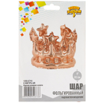 К ФИГУРА AIR Корона розовое золото