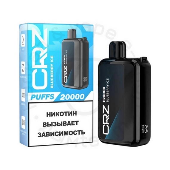 Одноразовая ЭС CRZ 20 000 &quot;Черника со льдом&quot; (Blueberry Ice) (M)