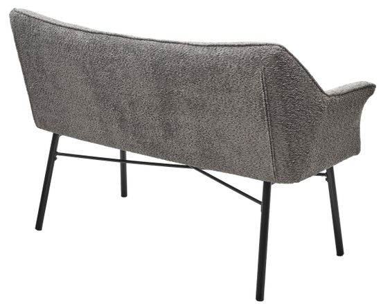 Скамья BERGAMO UF998-15 серый, букле