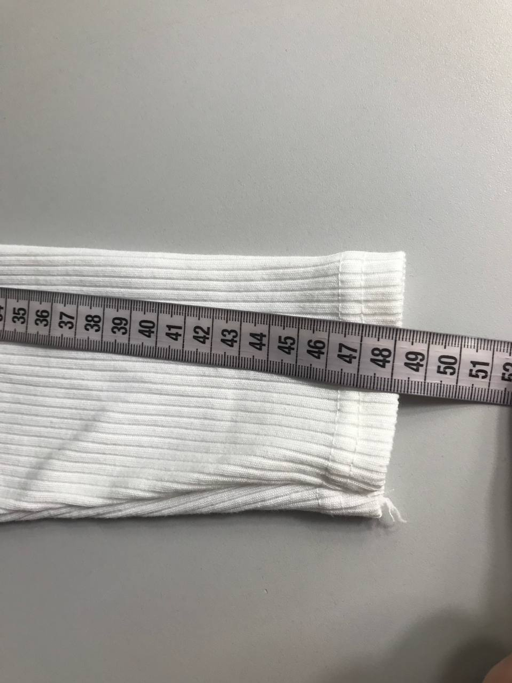 Водолазка в рубчик, визуально на 44 размер